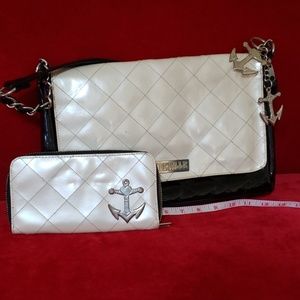 Lux de ville bon voyage bag and wallet